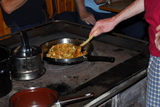 sobota 29. září 2007 - Pepa vaří druhou večeři pro sebe, Aleše a Pedra