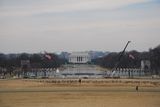 Pohled od Washingtonova k Lincolnovu monumentu.