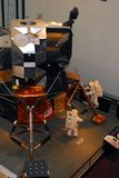 Smithonovo muzeum letectví a kosmonautiky. Model přistávacího modulu Apolla pro přistání na Měsíci. Model je věrná kopie skutečného, protože jej používali na Zemi k testování, zkouškám a tak.