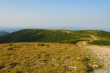 Nejvyšší část hřeben na hoře Vlădeasa.