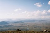7.8. 2006 - Pohled z kopce nad Ughtasarem směrem do Karabachu, krásná 