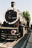 12.8. 2006 - Odstavená parní lokomotiva v Karsu na nádraží