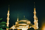 13.8. 2006 - Modrá mešita v Istanbulu, pěkně nočně nasvícená