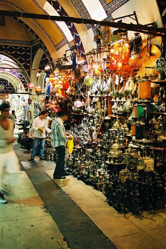 14.8. 2006 - Grand Bazaar v Istanbulu