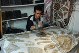 29.5. 2008 - Esfahan, tradiční výroba tištěných ubrusů