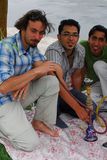 30.5. 2008 - Esfahan, a konečně Kulín připraven kouřit vodní dýmku s íránskými studenty