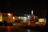 25.2.2008 - Jeruzalém, Davidova citadela a hradby starého města zvenku