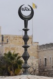26.1.2008 - Jeruzalém, vršek domácí mešity.