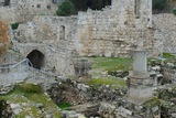 26.1.2008 - Jeruzalém, starý římský chrám věnovaný bohu medicíny u chrámu sv. Anny.