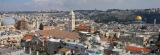 27.1.2008 - Jeruzalém, pohled na město z věže Davidovy citadely.