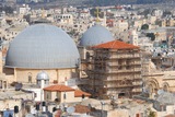 27.1.2008 - Jeruzalém, chrám božího pahorku viděný z věže Davidovy citadely.