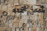 5.2. 2008 - Jeruzalém, lvi na Lví bráně do starého města.