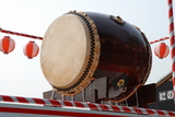 4.8. 2007 - Himeji, hradní festival, <em>taiko</em>, čili obří buben