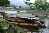 5.8. 2007 - Kjóto, Arašijama, loďky na řece