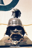 Kanazawa, samurajská přilba v muzeu rodiny Honda