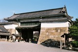 Kjóto, hrad Nijó, východní brána zevnitř