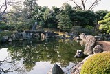 Kjóto, hrad Nijó, zahrada u paláce Ninomaru