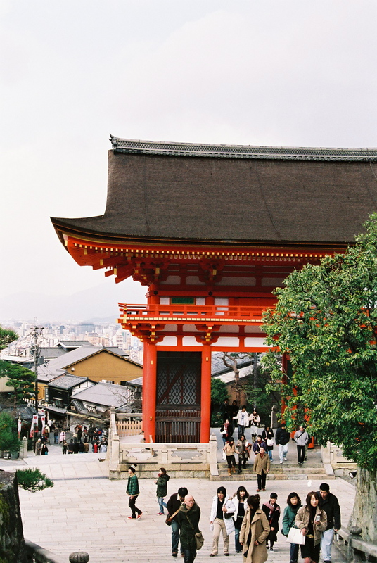 Kjóto, chrám Kiyomizudera