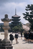 4.4. 2007 - Nara, ještě větší pagoda u chrámu Kófuku-ji