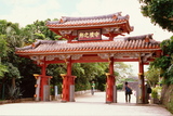 27.6. 2007 - Okinawa, Brána k hradu Shuri v Naze