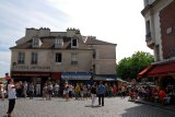 Paříž, náměstíčko na Monmartru