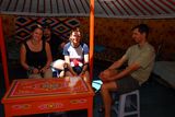 14.7. 2008 - Linda, Jens, Bláža a Honza v jurtě