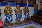 27.7. 2008 - Charchorin. Sochy božstev v chrámu.