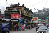 Hlavní ulice v Darjeelingu
