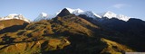 Pohled z vrchu Dzongri.